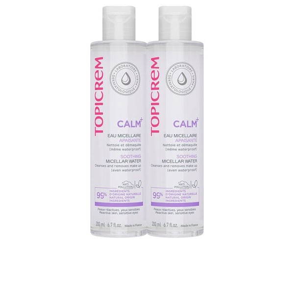 Pack med lugnande micellära vatten CALM+ 2 x 200 ml