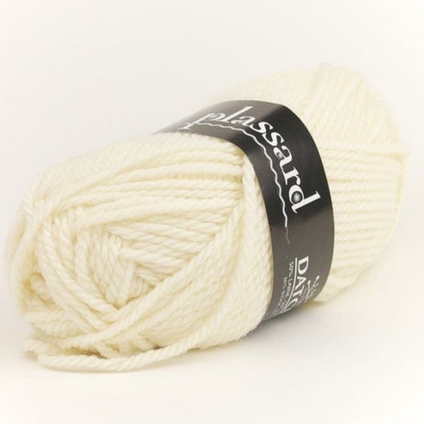Plassard - Stickgarn Datcha 527 Ecru 50% Ull