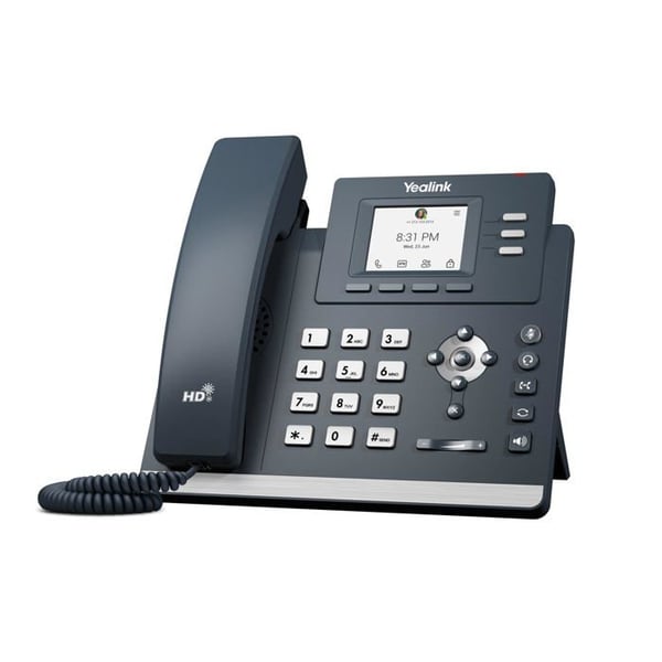 VoIP-telefon - Yealink - MP52 E2 - Klassisk Grå - HD-ljud - Gigabit Ethernet