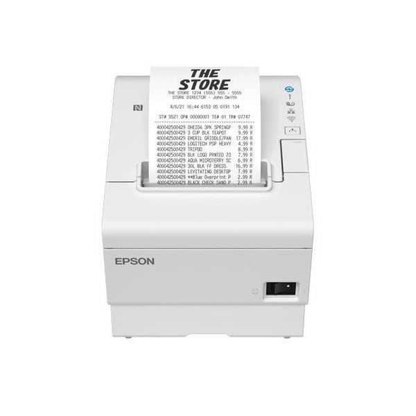 POS-termisk skrivare - Epson - TM-T88VII (111) - USB/Ethernet/Serie - 180x180 DPI
