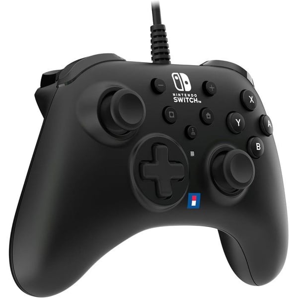 Spelkontroll - Nintendo Switch 2 - Trådad - Svart - Knapp C - Turbo-funktion - 3 m kabel - Hori