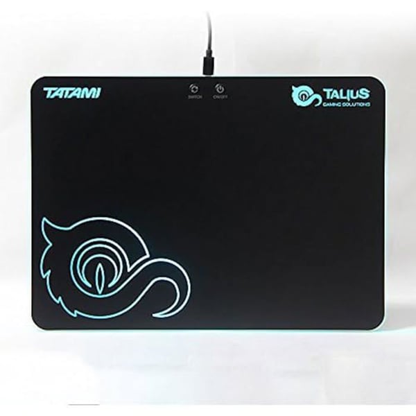 Spelmatta - TALIUS - Tatami - RGB LED-belysning - Superglidande yta - Halkfri