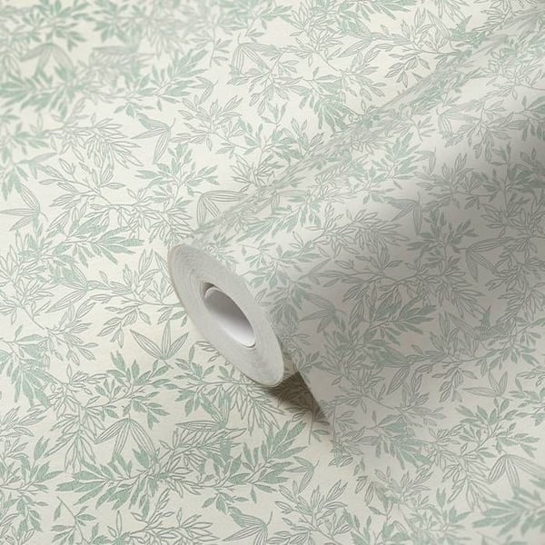 A.S. Creation Attraktiv 2 390282 Non-woven tapet Blommor 10.05 x 0.53 m Grön