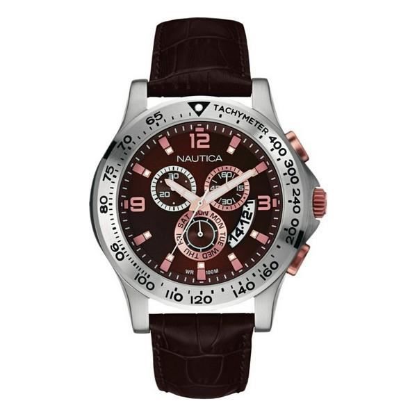 Nautica NAI19503G herrklocka (45 mm)