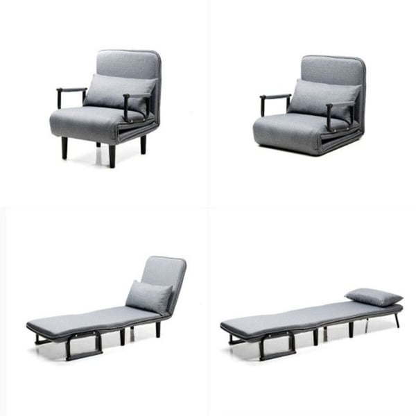 Soffa-säng Konvertibel 4 i 1 - INNOVAGOODS - SOFTFA - Metall - Tyg - 1 plats