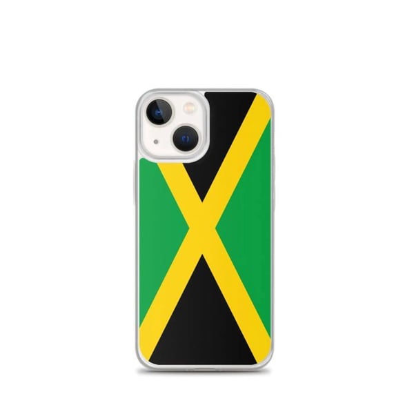 Telefonfodral - PIXELFORMA - iPhone 13 mini - Mjuk - Hållbar - Jamaica flagga
