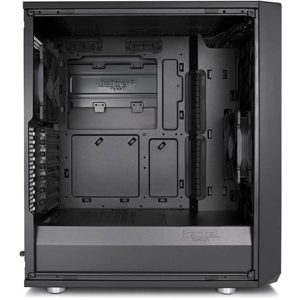 FRACTAL DESIGN PC CASE Meshify C - Solid sidopanel - Svart - ATX-format (FD-CA-MESH-C-BKO)