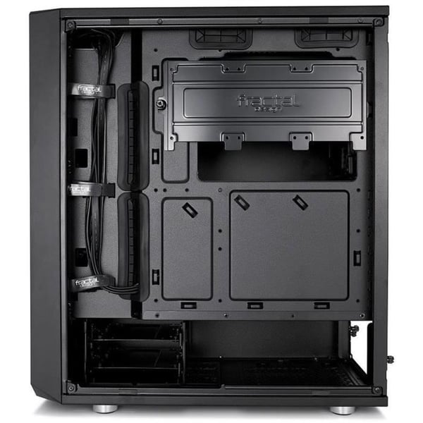 FRACTAL DESIGN PC CASE Meshify C - Solid sidopanel - Svart - ATX-format (FD-CA-MESH-C-BKO)