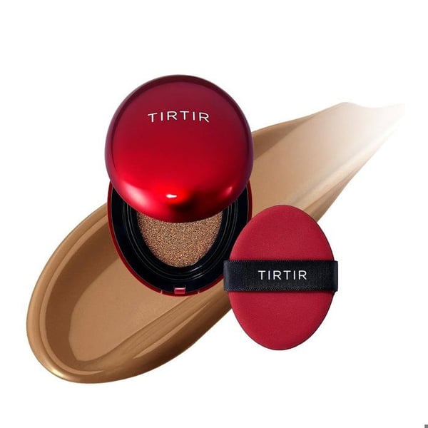 Foundation - TIRTIR - Mask Fit Red Cushion - 18g - 43N Djup Kakaopulver - 40 nyanser tillgängliga