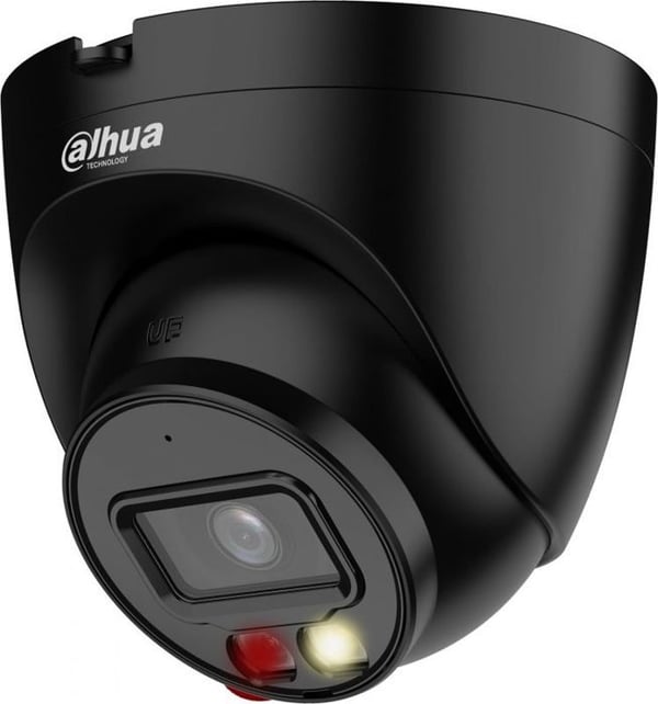 IP-Kamera - Dahua Technology - IPC-HDW1839T-A-IL-0280B-S6 - Svart - Nattseende - Inomhus/Utomhus