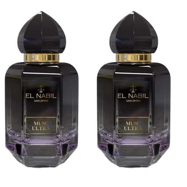 el Nabil Musc Ultra Eau de Parfum Mixte 65ml * 2