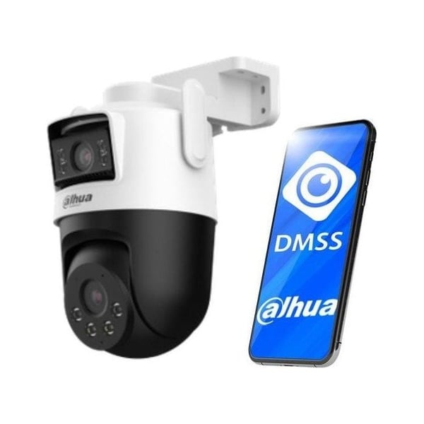 Wi-Fi säkerhetskamera - DAHUA - P3D-3F-PV-0280B/0600B - Objektiv 2,8/6 mm - Automatisk spårning - Nattvision 30 m Wi-Fi säkerhetskamera - DAHUA - P3D-3F-PV-0280B/0600B - Objektiv 2,8/6 mm - Automatisk spårning - Nattvision 30 m