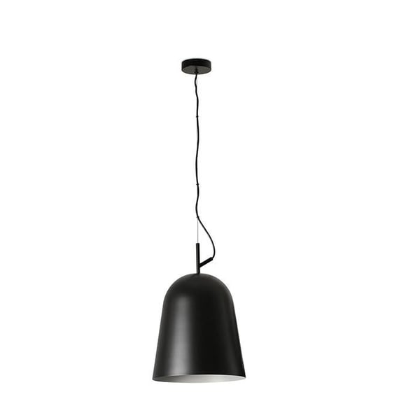 Taklampa - Faro - STUDIO - Dôme 29 cm - Matt Svart - Stål - E27
