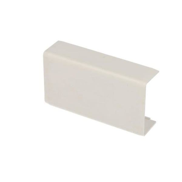Linjär skarv för vit PVC-kanal 40 x 20 mm KOPOS Skarv för PVC-kanal dimension 40 x 20 mm, i självslocknande PVC.Pe
