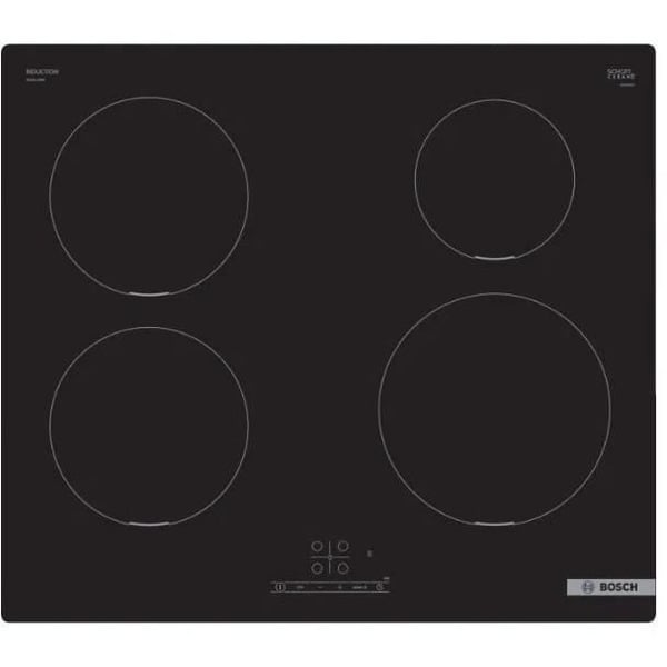 BOSCH induktionshäll - 4 brännare - L: 592 mm x D: 522 mm - PUE611BB5E