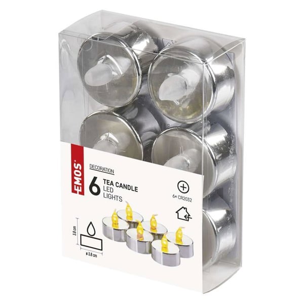 Bulle LED - EMOS - DCCV12 - Flammeffekt - Vintage - 10 000 timmars autonomi