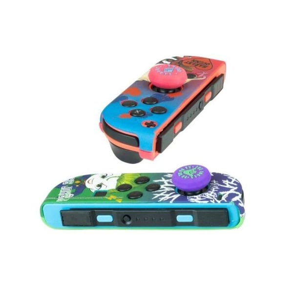 FRTEC - Combo Pack Switch Joker och Harley Quinn, Kompatibel med Switch och OLED, Protectiva Grepp, Anpassning, Lätt att
