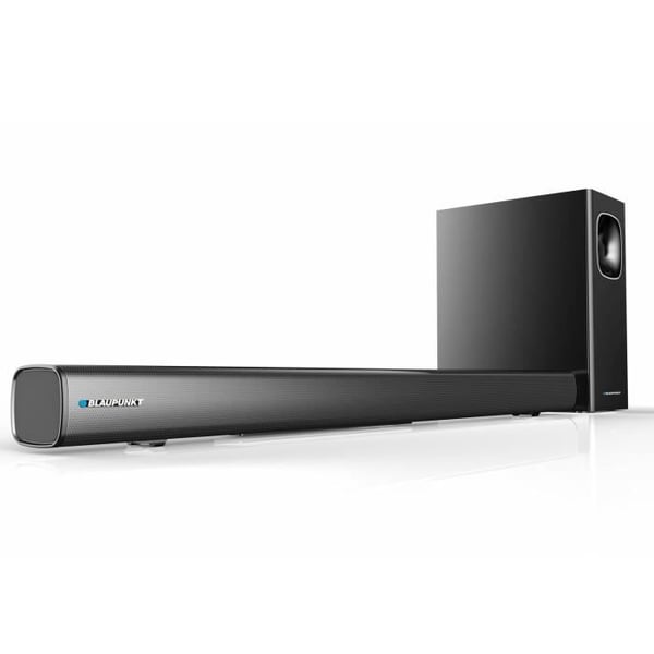 Soundbar Bluetooth 2.1 USB AUX HDMI (ARC) 2x40W + 80W RMS Equalizer Digital förstärkare med DSP Blaupunkt