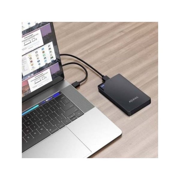 Aisens Ase-2520B 2,5" USB hårddiskkapsling svart