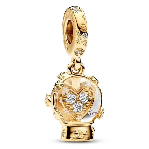Hänge Kvinna - PANDORA - 762825C01 - Guld - Guldpläterad - Zirkoniumoxid