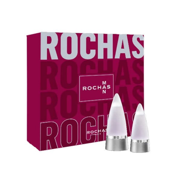 Eau de Toilette - ROCHAS - Rochas Man - Spray 100 ml - Lot 2 stycken - Man