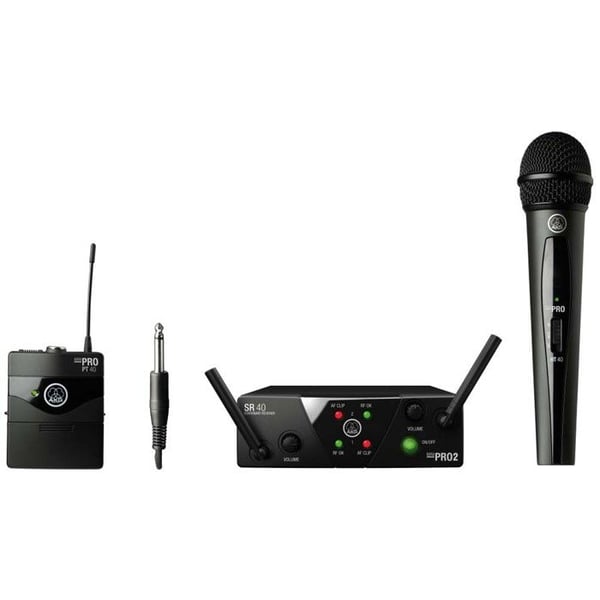 AKG WMS40 Mini2 Dual Voice/Instrument System...
