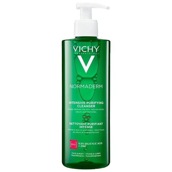 Rengöringsgel för Ansikte - Vichy - Normaderm Phytosolution - 400ml - Hypoallergen - Känslig Hy