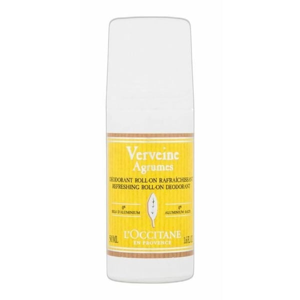 Roll-on Deodorant 50 ml L'Occitane Verbena Citrus - Vegansk, Naturlig, Aluminiumfri, Ingen alkohol