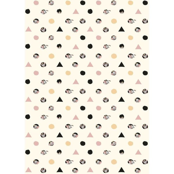 Tapeter - Disney - Dumbo - Non-woven - Geometriskt mönster - 200 cm bred