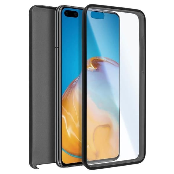 Helhetskydd - AVIZAR - Huawei P40 - Hård baksida - Mjuk framsida - Svart