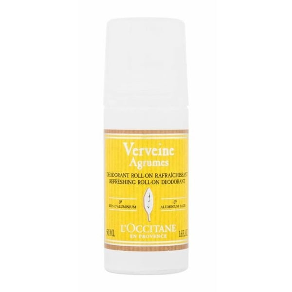 Roll-on Deodorant 50 ml L'Occitane Verbena Citrus - Vegansk, Naturlig, Aluminiumfri, Ingen alkohol