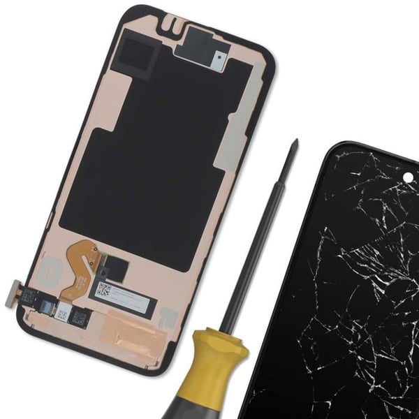 Skärm för Google Pixel 9 Pro XL LCD + Touchglas + Svart Chassi Google
