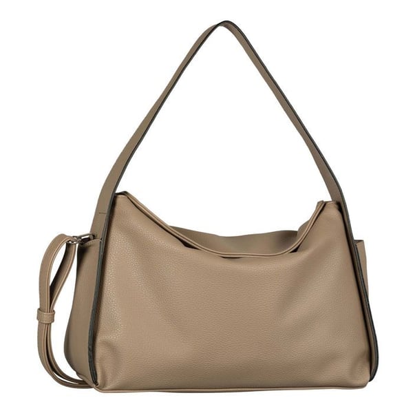 Axelväska - TOM TAILOR - Rowan Hobo Bag L - Taupe - 34x24x11 cm - 540 g