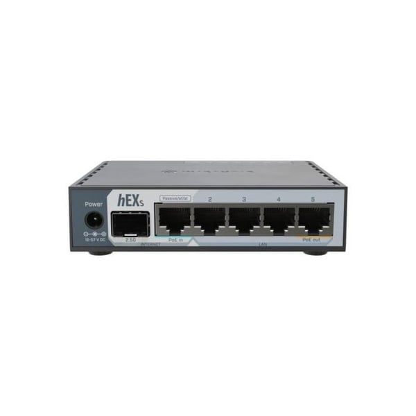 Router Mikrotik E60IUGS Gigabit Ethernet 2.5Gbps SFP+ PoE USB 3.2 DDR3