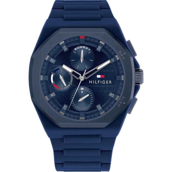 Klocka - Stål, Blå Silikon - Tommy Hilfiger - 1792122