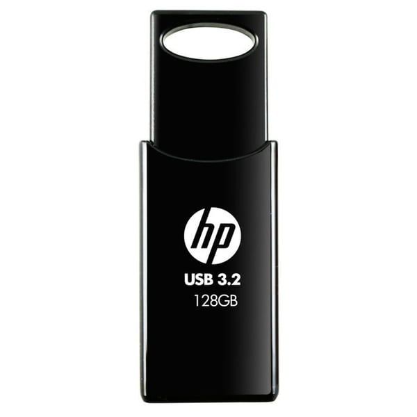 USB-minne - HP - 712w - 128 Go - USB 3.2 Gen 1 - Svart - Läsning 120 Mo/s