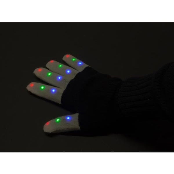 LED LIGHT HANDSKAR - VELLEMAN - HQPE15001 - Flerfärgad - Perfekt passform - För barn