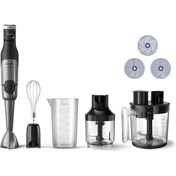 Stavblender - PHILIPS - 5000 Serie - 1200W - ProMix - Inkluderede tilbehør