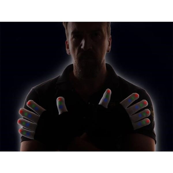 LED LIGHT HANDSKAR - VELLEMAN - HQPE15001 - Flerfärgad - Perfekt passform - För barn