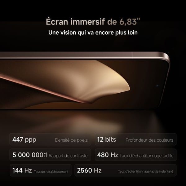Smartphone - XIAOMI - 15T Pro - 12 Go RAM - 512 Go - Skärm 6,83'' 144 Hz