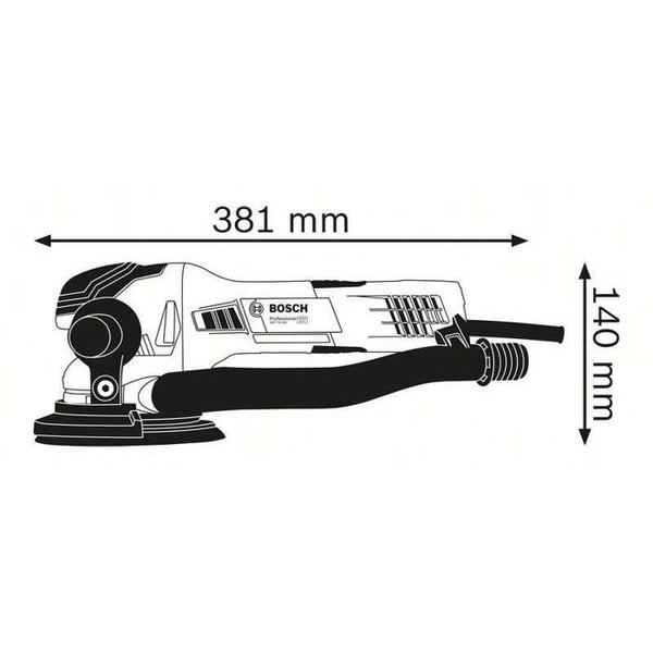 750W excenterslip GET 75-150 i L-BOXX fodral - BOSCH - 0601257101