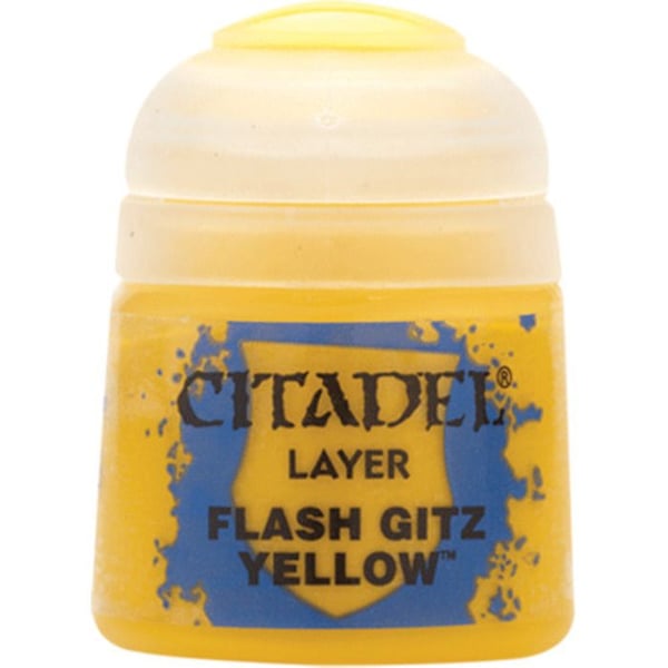Målning - GAMES WORKSHOP - Citadel-Layer Flash - Gul - 12 ml - Metallisk