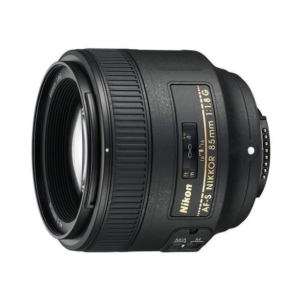 Nikon Nikkor AF-S 85 mm f-1.8G objektiv - F/1.8 bländare - optisk stabilisator