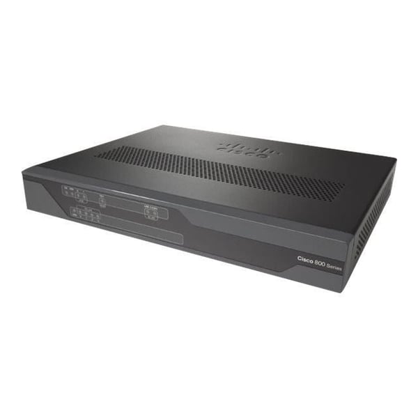 Router switch - CISCO - C887VA-K9 - 4 LAN RJ-45 porte - 2 WAN Ethernet porte - Grå Router switch - CISCO - C887VA-K9 - 4 LAN RJ-45 porte - 2 WAN Ethernet porte - Grå