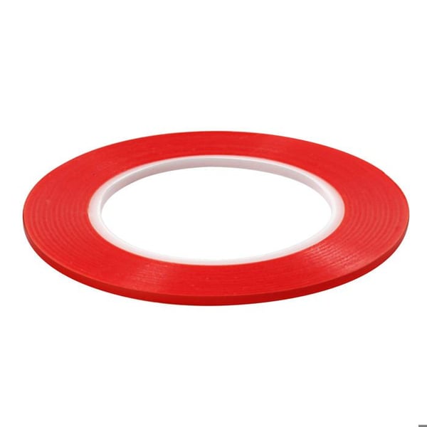 Dubbelhäftande Tejp - 50m x 2mm - Transparent