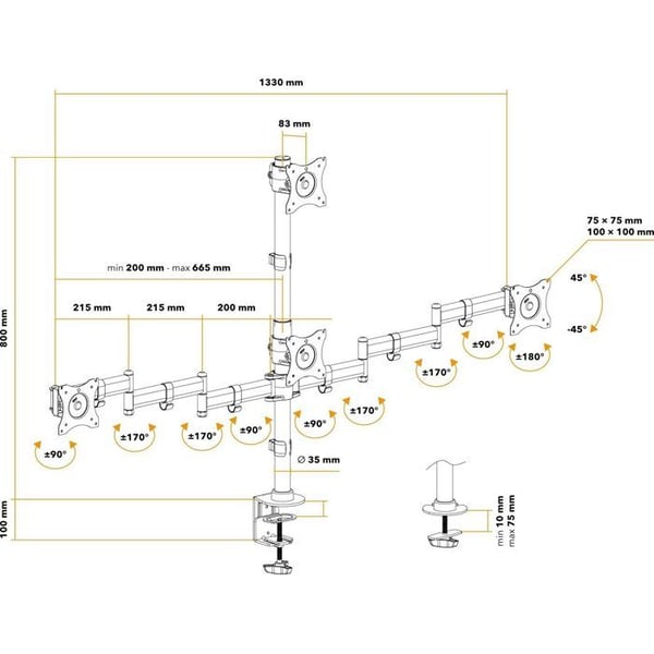 Bras AlzaErgo Q05BSV