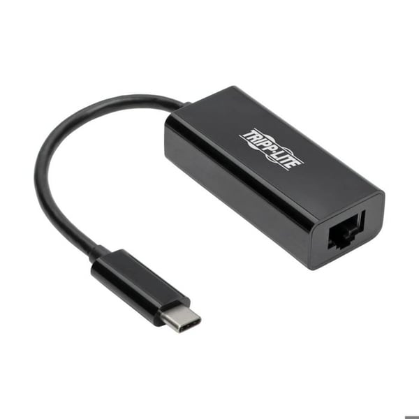 Netværksadapter - Eaton TrippLite - TU - Gigabit Ethernet - USB-C - Sort