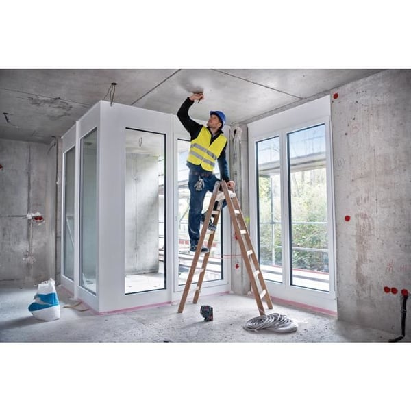 Laser - BOSCH - GCL 2-50 G - 2 punkter og 2 linjer - IP 64 - Rækkevidde 10 m