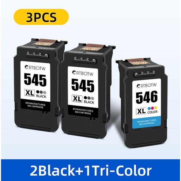 Kompatibla PG-545XL CL-546XL Ersättning för Canon 545 546 XL bläckpatroner för Canon Pixma TS3350 MG2950 MG2550 TS3150
