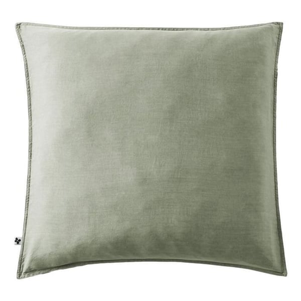 Kuddfodral "Lysandre" alla storlekar "Lyocel" Fjärilseffekten - Lysandre Timjan - Kuddfodral 80 x 80 cm